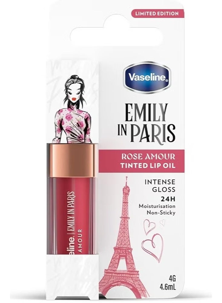 زيت الشفاه الملون "روز آمور" - إصدار محدود (إميلي في باريس) 4 جرام